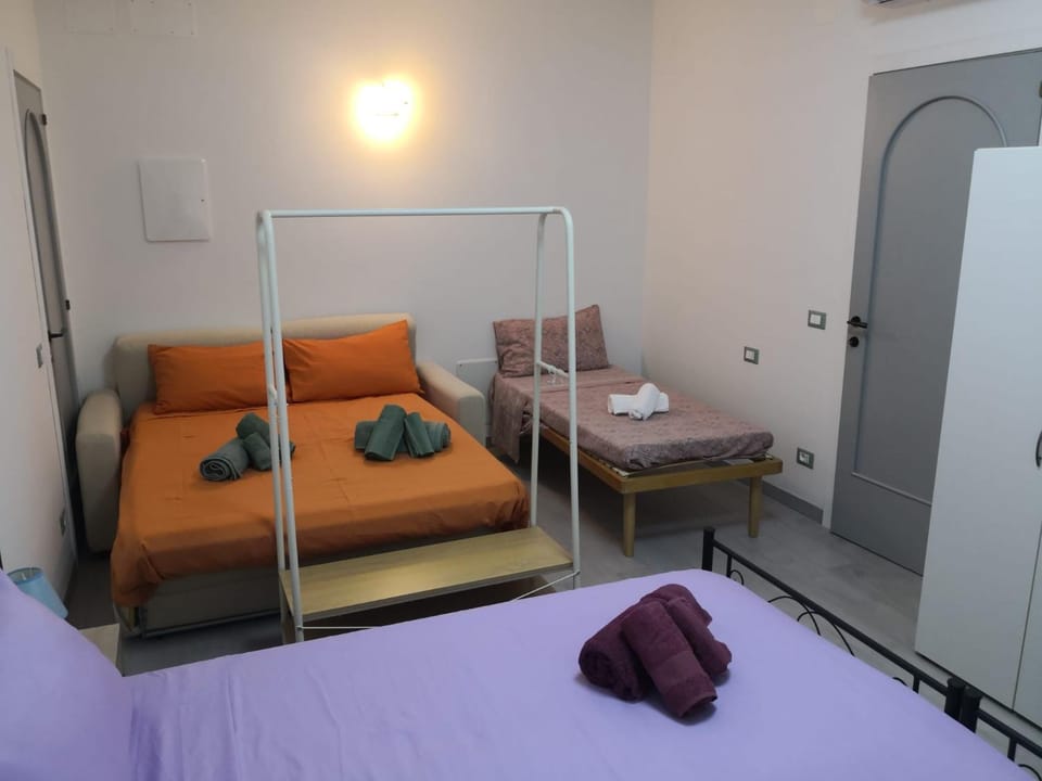 Bed, Photo of the whole room, Bedroom, towels, wardrobe