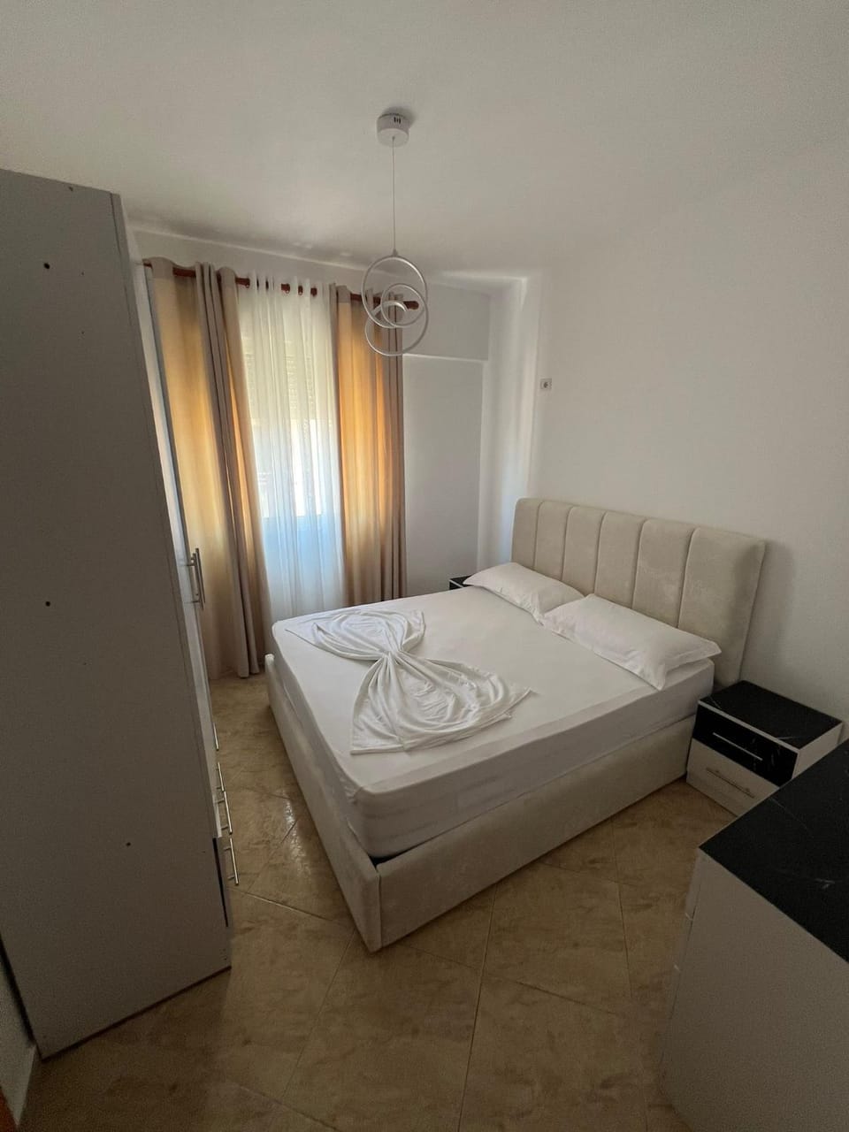Bed, Living room, Photo of the whole room, Seating area, Bedroom, towels, wardrobe