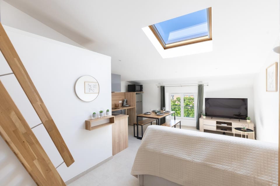 L'Escale des Ocres - Clim - Centre-ville - Parking Apartment in Apt