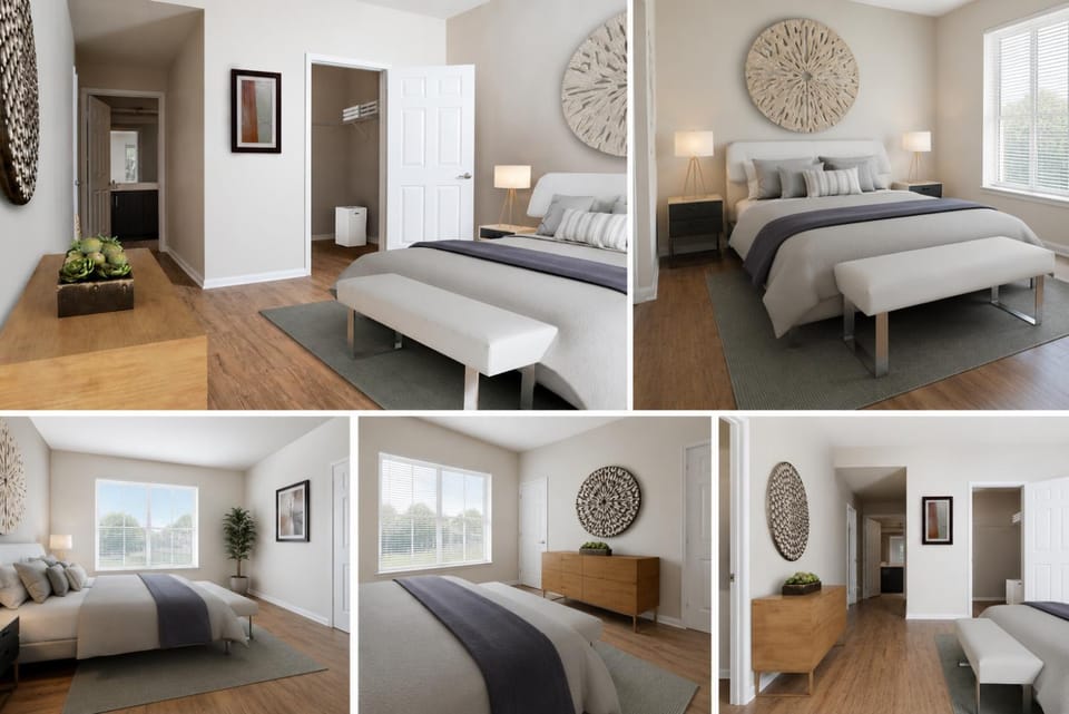 Bed, Bedroom