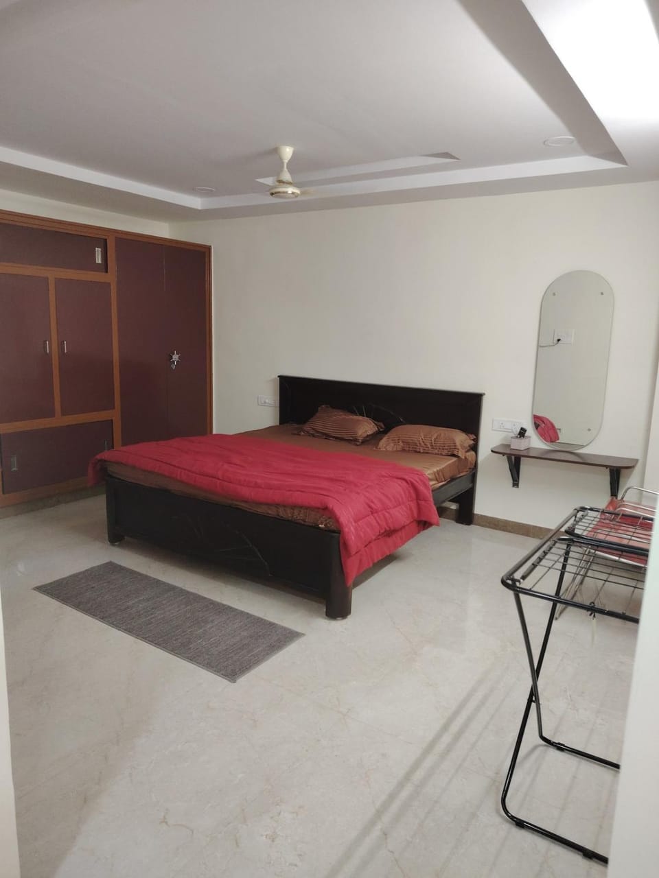 Bed, Photo of the whole room, Bedroom, wardrobe