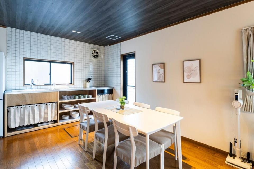 Private Villa 青梅庵 - Max 10, 8-min walk to Dazaifu, 1 free-parking, 5 bedrooms Apartment in Fukuoka Prefecture