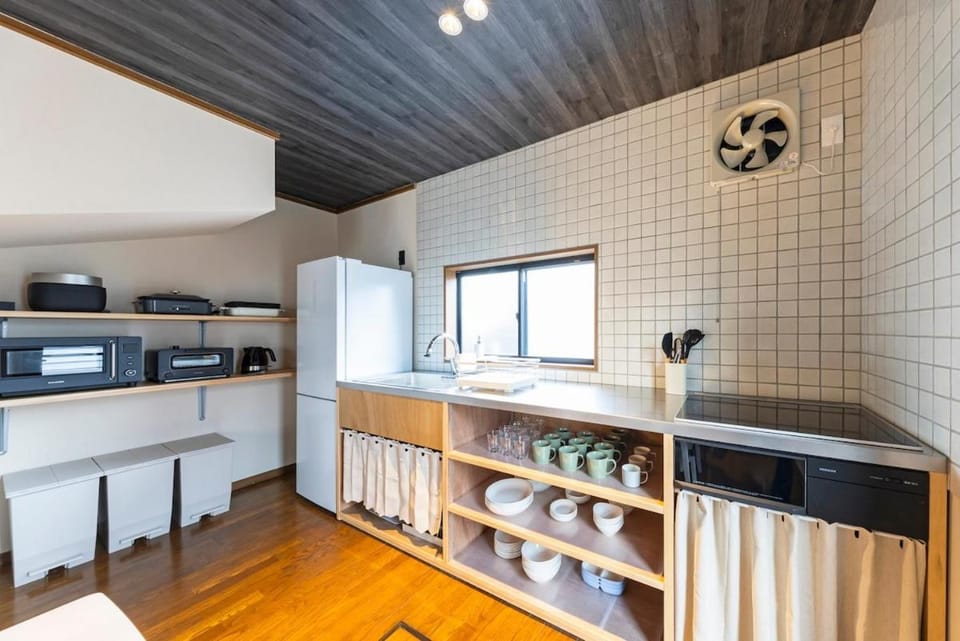 Private Villa 青梅庵 - Max 10, 8-min walk to Dazaifu, 1 free-parking, 5 bedrooms Apartment in Fukuoka Prefecture