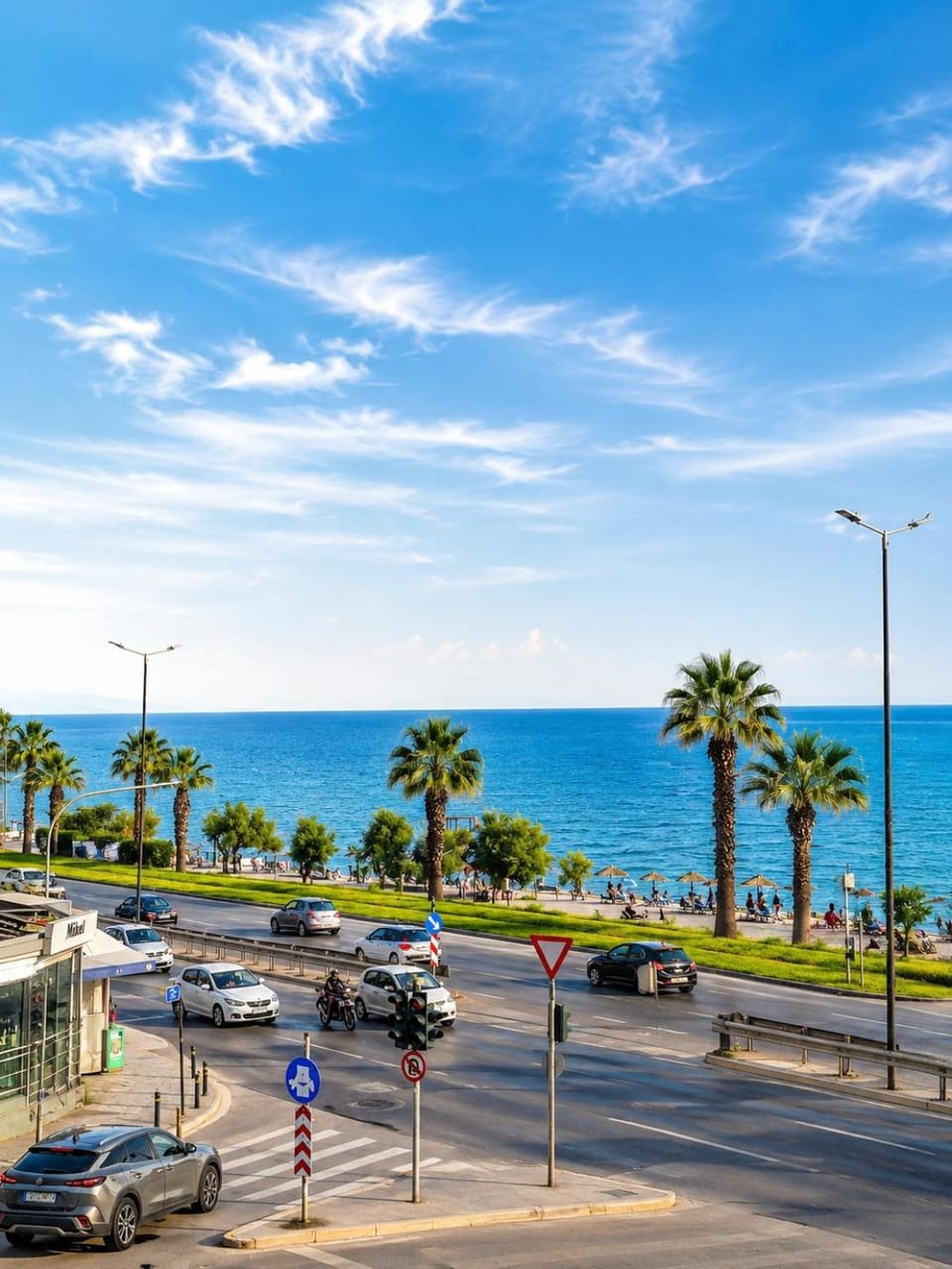 Beach, Sea view