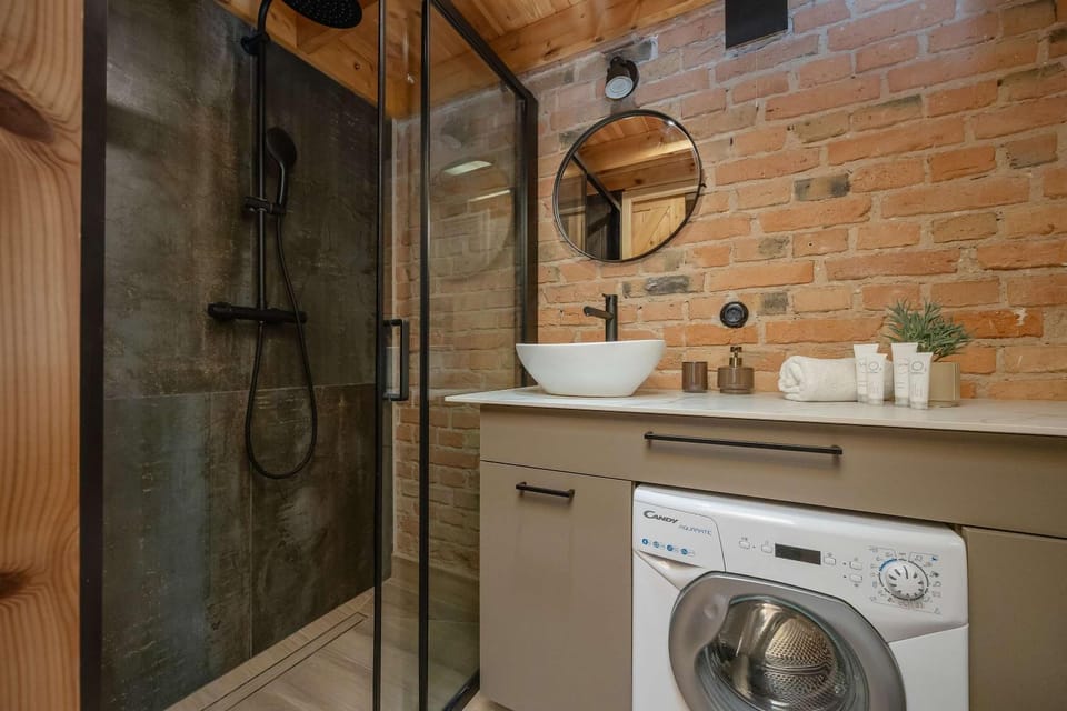 Shower, Bathroom, washing machine