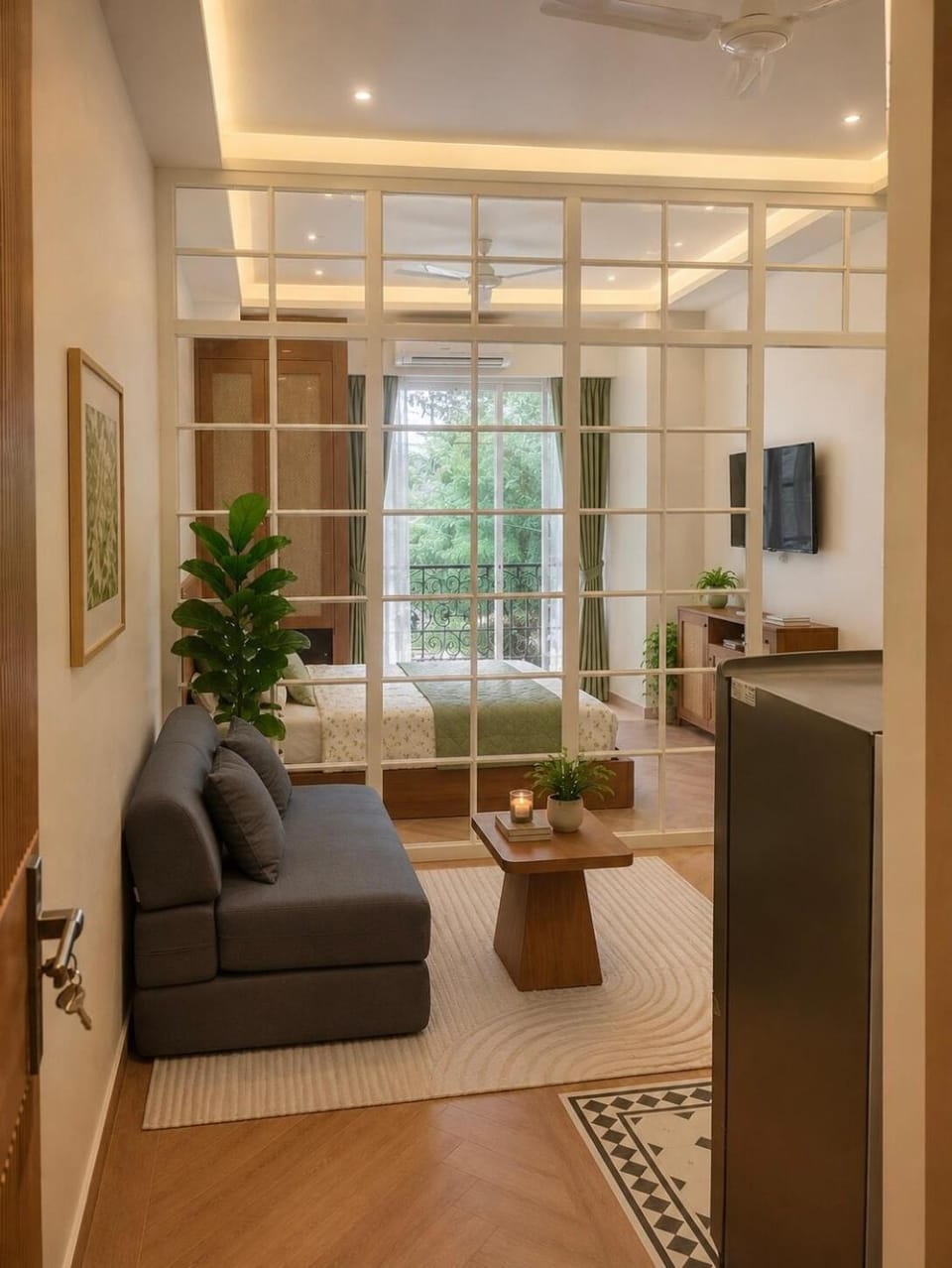 New 1BHK, Golf Course Rd - 24x7 Backup Apartment in Gurugram