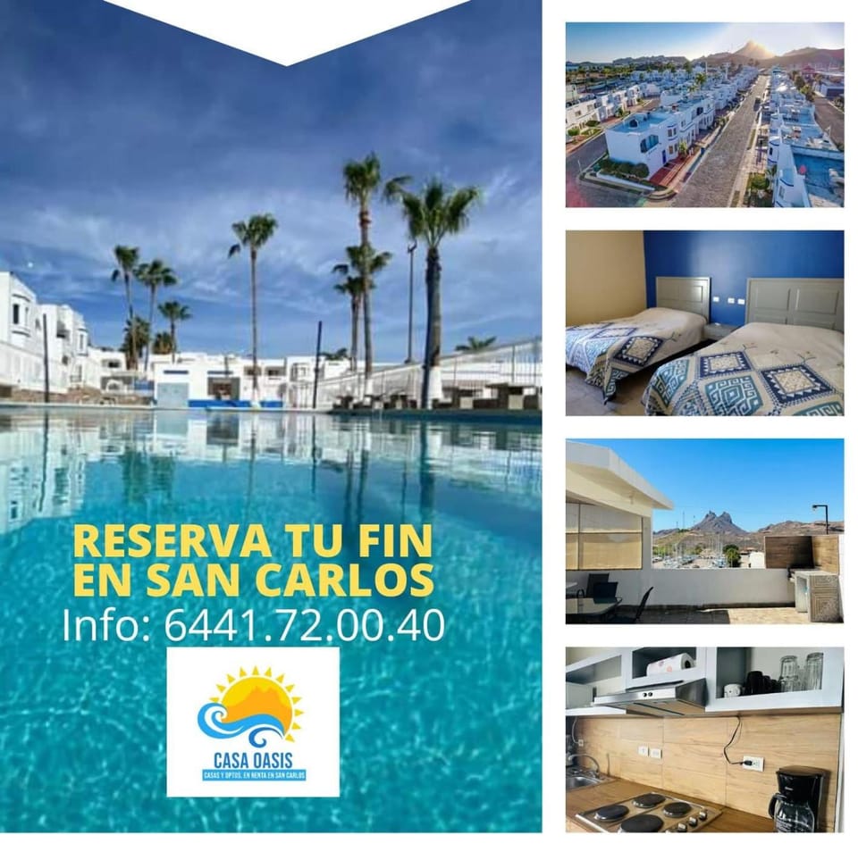 Depa 224pa con terraza alberca Apartment in San Carlos Guaymas