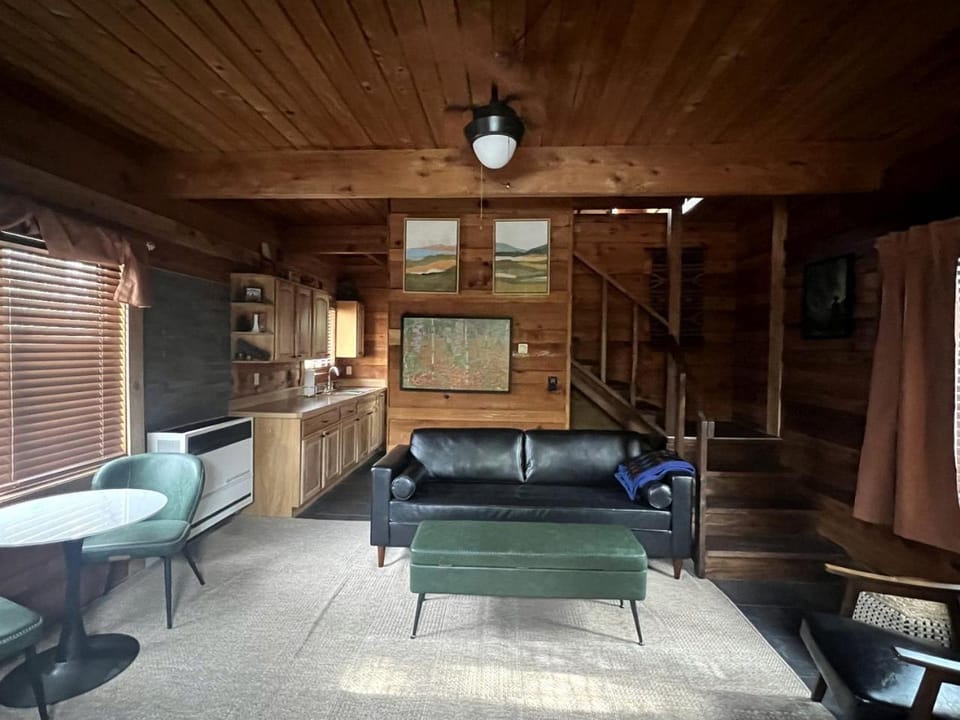 Charming Rustic Cabin Retreat with Lake Views & Private Deck Near Big Lake Adventures in Wasilla, Alaska Cabin in Big Lake