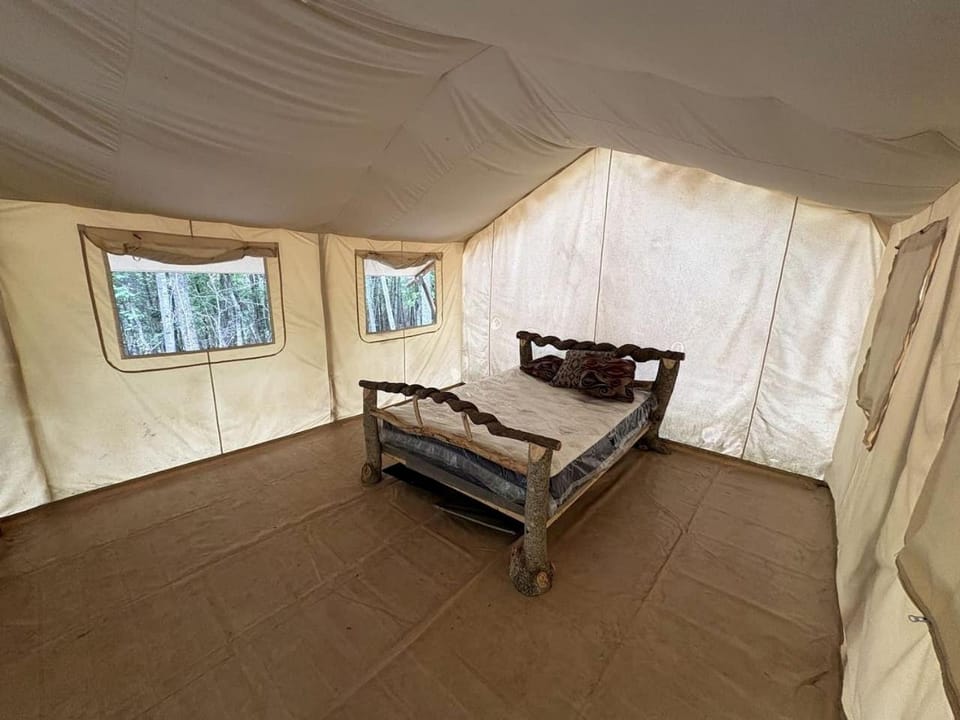 Private Glamping Tent on 180 Acres with Mountain Trails & Stargazing Near Lenoir, NC Luxury tent in Caldwell