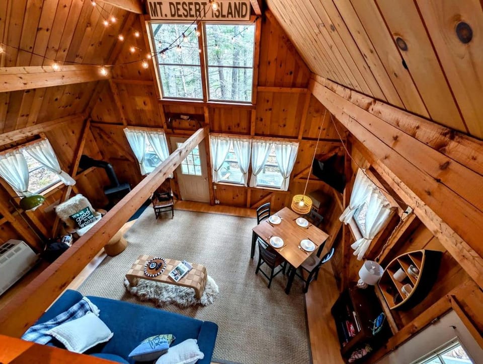 Charming Cabin with Fireplace Near Scenic Trails in Mount Desert, Maine Cabin in Acadia National Park