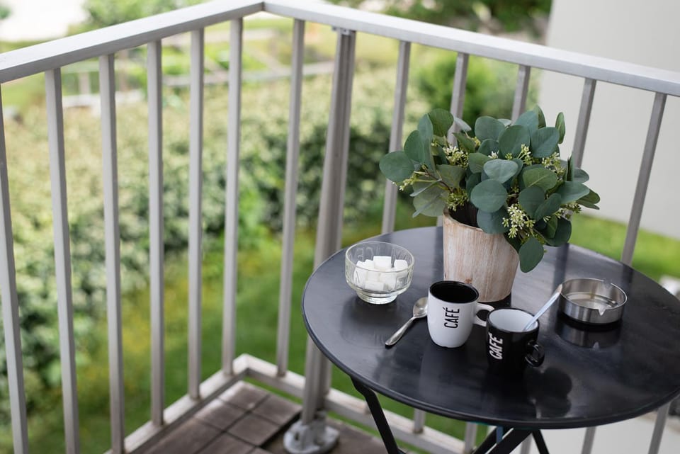 View (from property/room), Balcony/Terrace, City view
