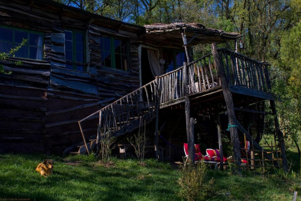 Cabane Layénie sous les étoiles Chalet in Nouvelle-Aquitaine