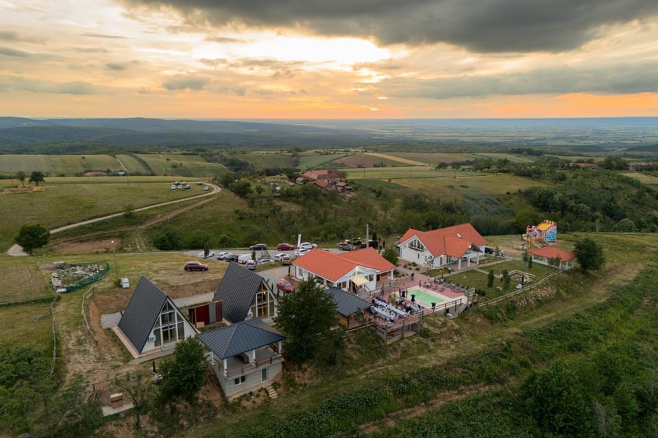 Property building, Natural landscape, Bird's eye view