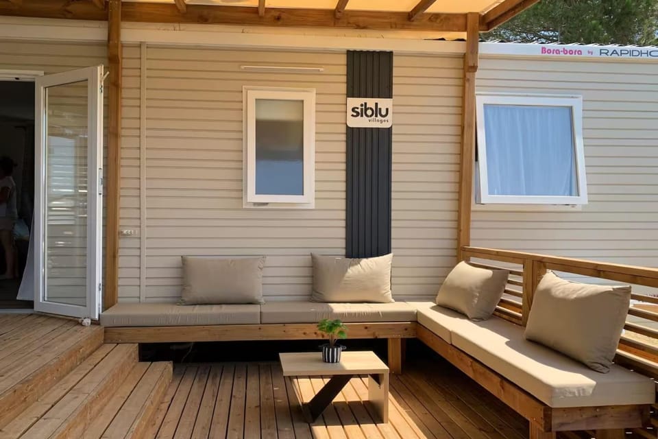 Mobil-home 8pers Proche des plages et piscine House in Canet-en-Roussillon