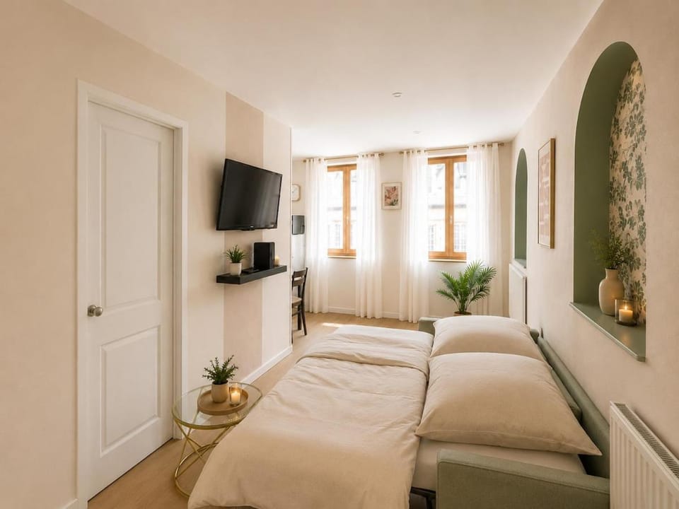 Appartement cosy centre-ville 20mn d'Honfleur Apartment in Normandy