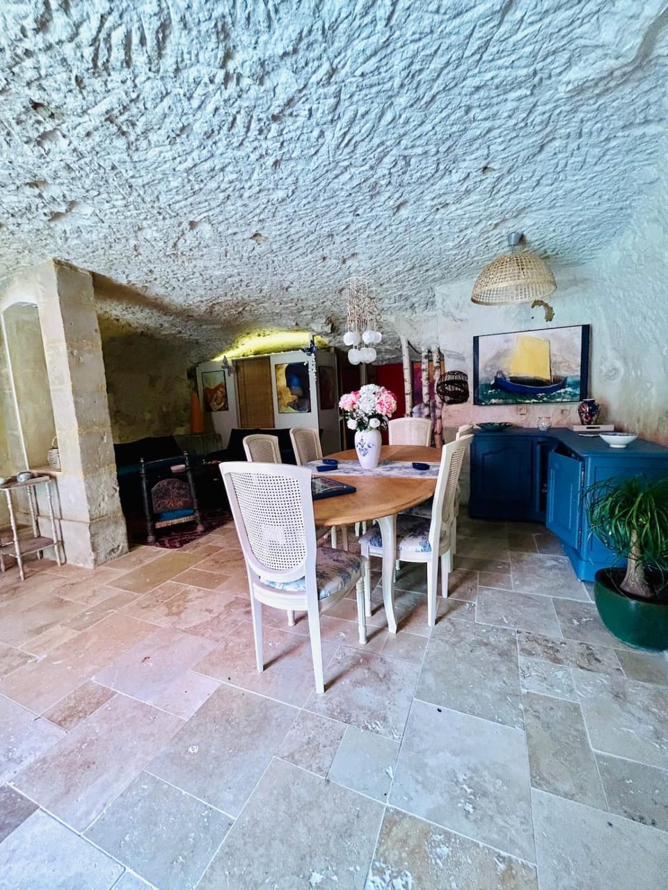 La Grotte d 'Orphée Charmant gîte troglodyte Country House in Saumur