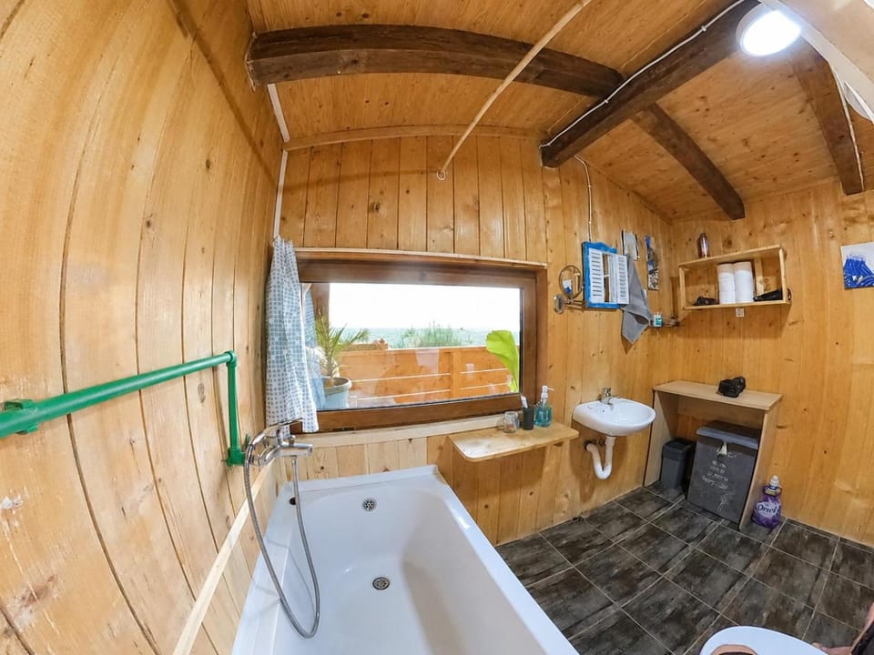 Bathroom, Sea view, Bath