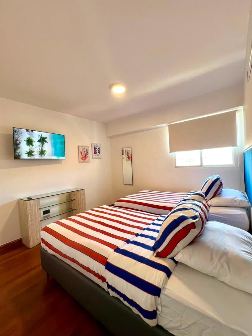 Spacious Luxe 3BR Pampatar Beachfront Family Stay Apartment in Venezuela