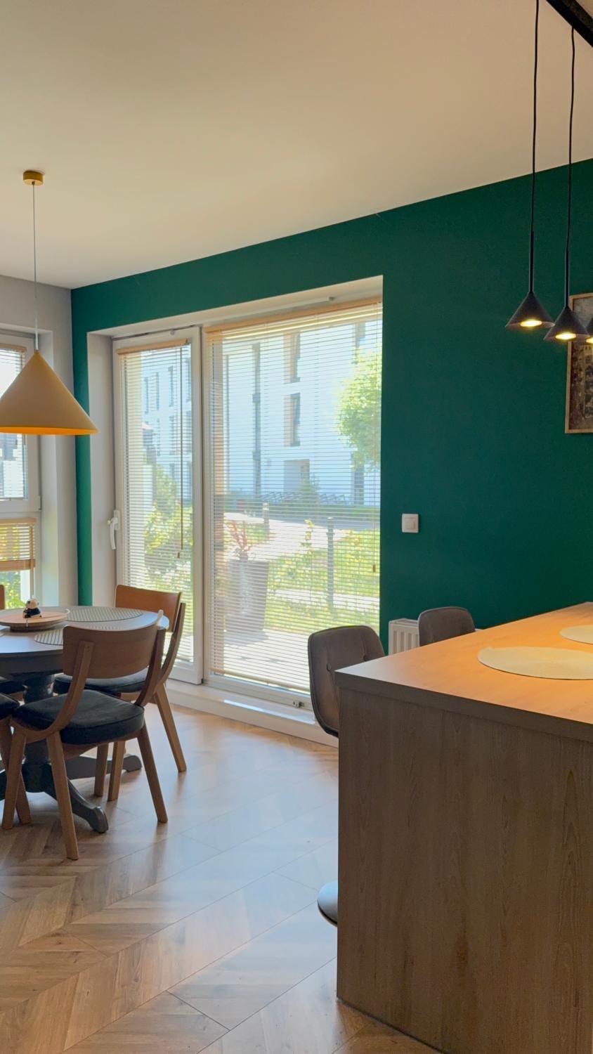 Apartament Krisa z ogródkiem Apartment in Pomeranian Voivodeship