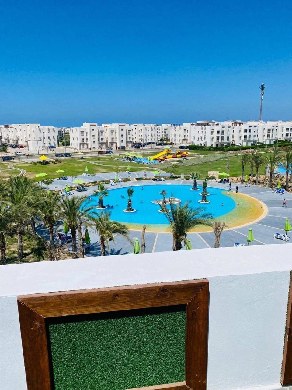 قرية امواج الساحل الشمالى Chalet in Egypt