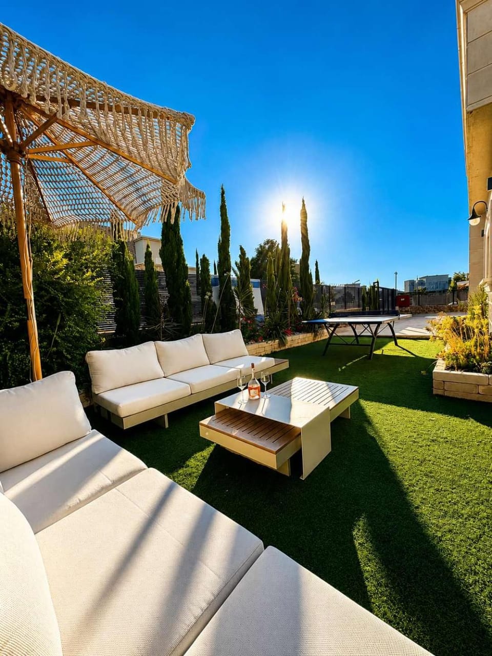 Garden, Seating area