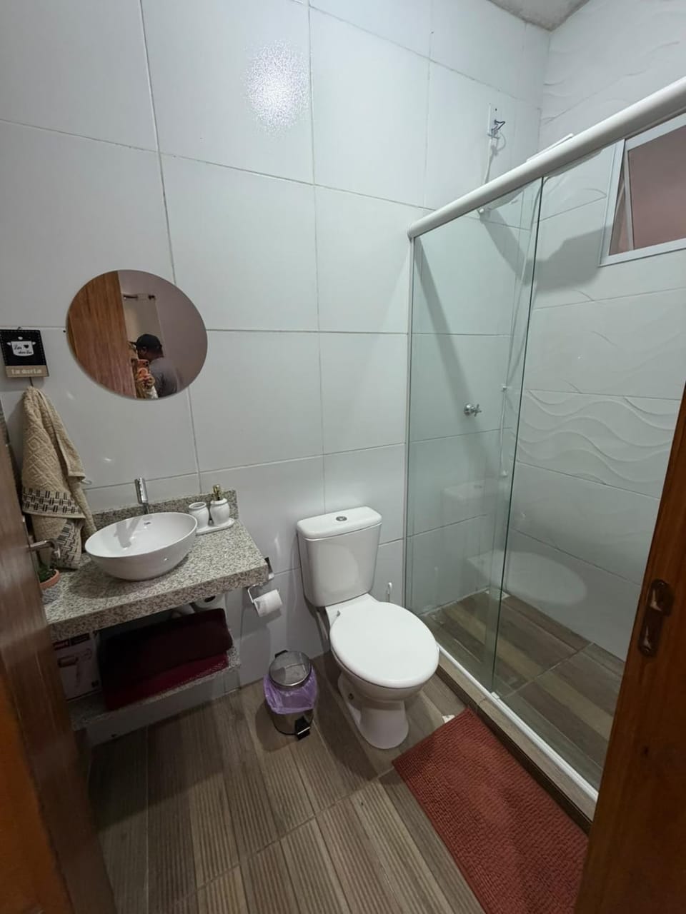 Shower, Bathroom, hair dryier