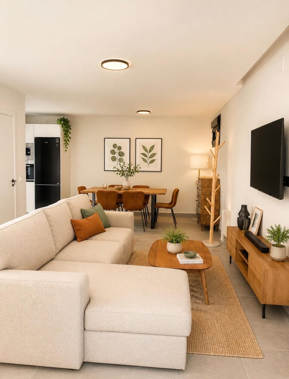 Communal lounge/ TV room, Living room, Dining area