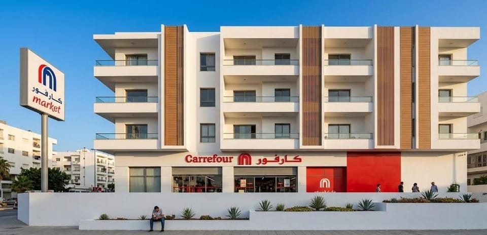 Luxurious Apartment 2 Bd, 1 living room comfort Apartment in Agadir