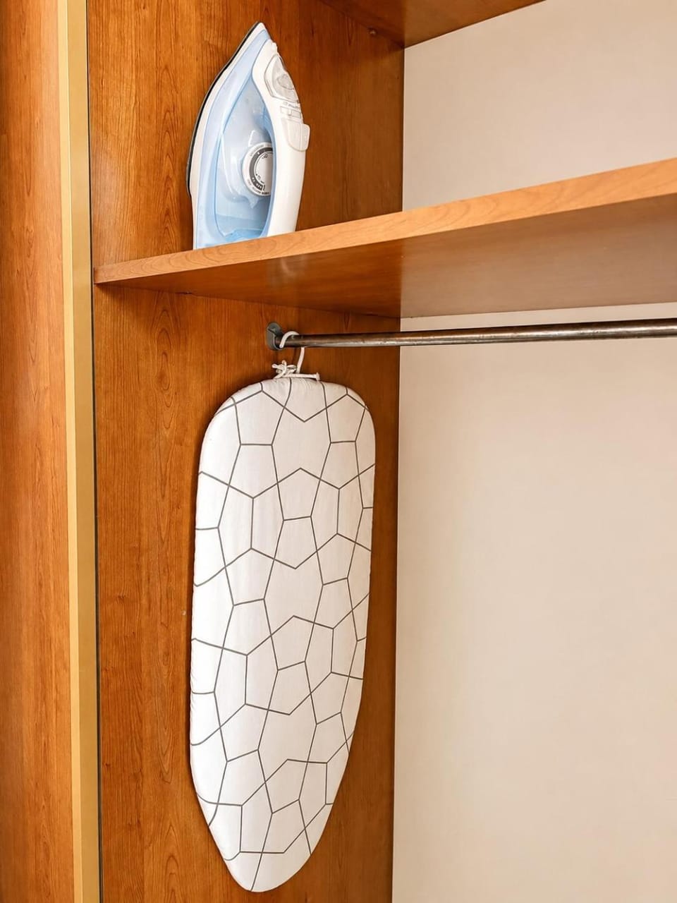 flat iron, furniture, wardrobe