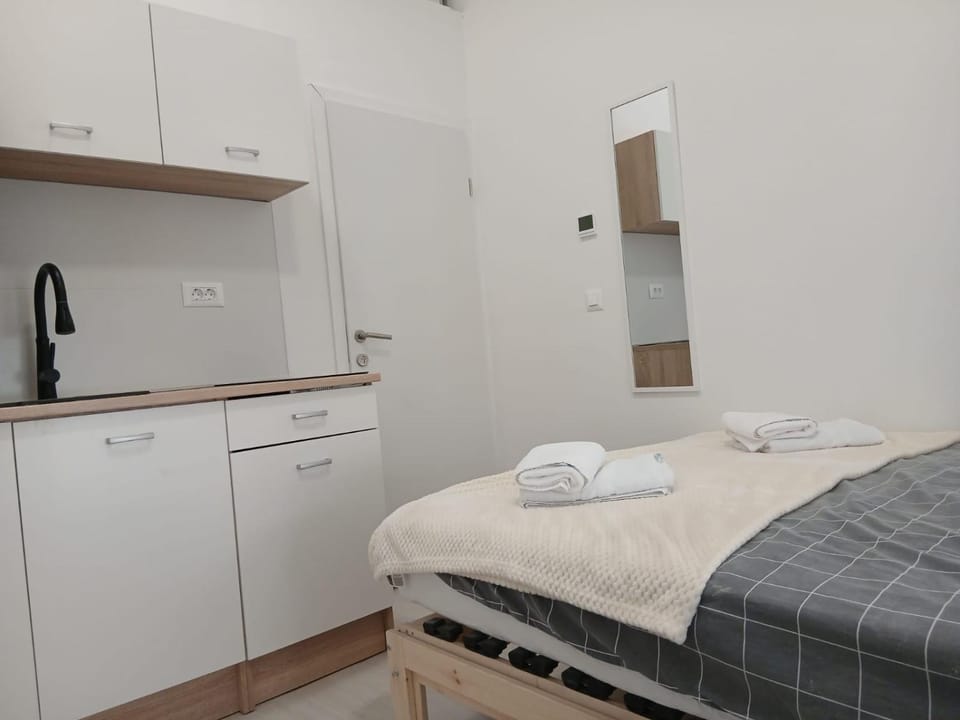 Small Studio w Detached Private Bathroom Apartment in City of Zagreb