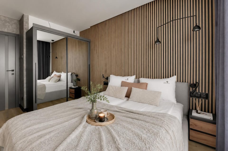 Bed, Photo of the whole room, Bedroom, wardrobe