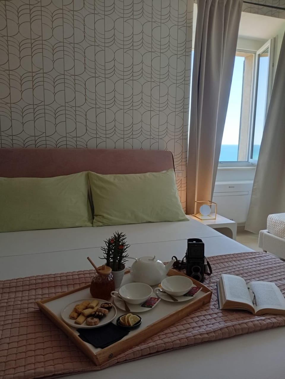 Bathroom, View (from property/room), Sea view