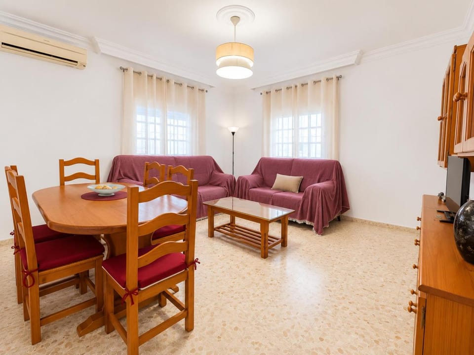 Living room, air conditioner