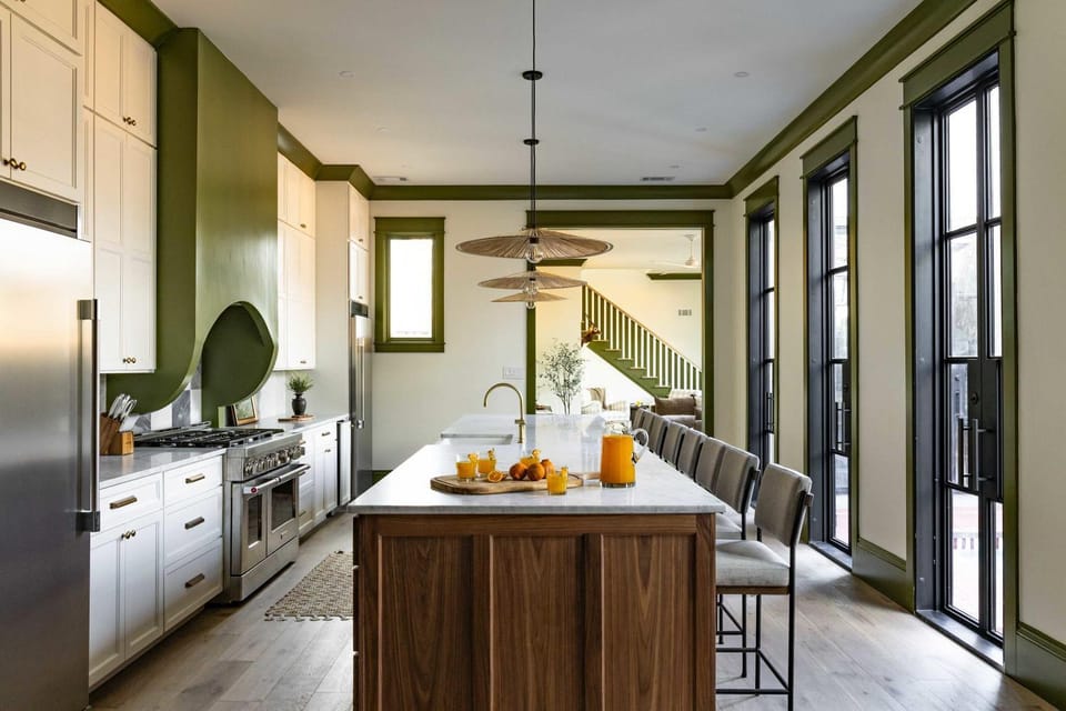2 Designer NOLA Homes Heated Pools & Rooftops House in Warehouse District