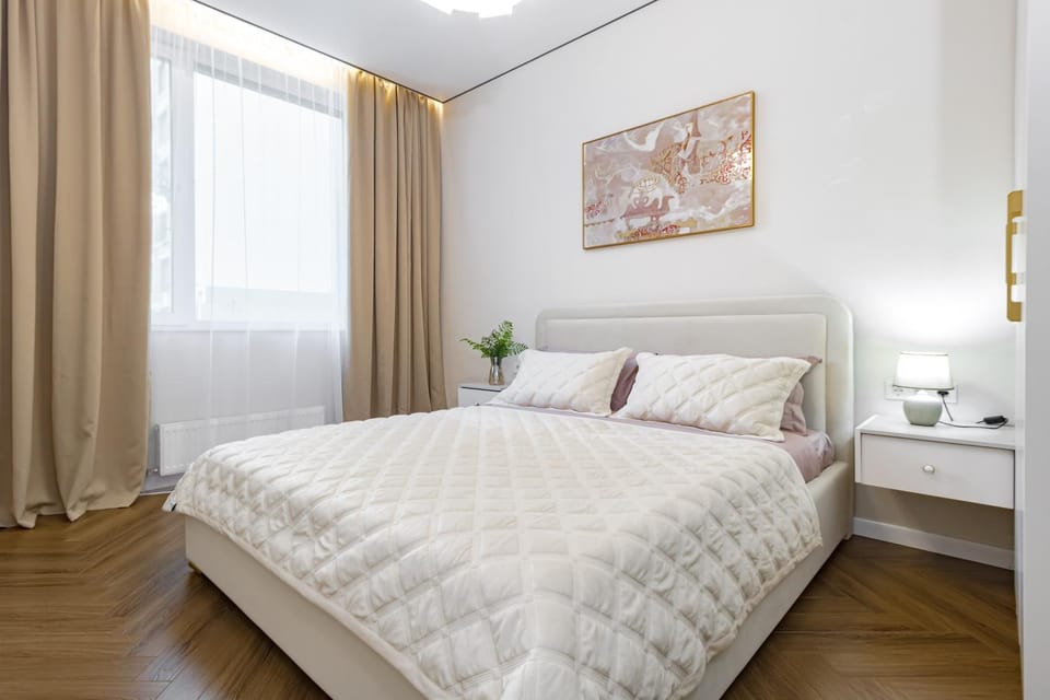 Стильная квартира в жк Республика возле Грин Мола и Хан Шатыра Apartment in Kazakhstan