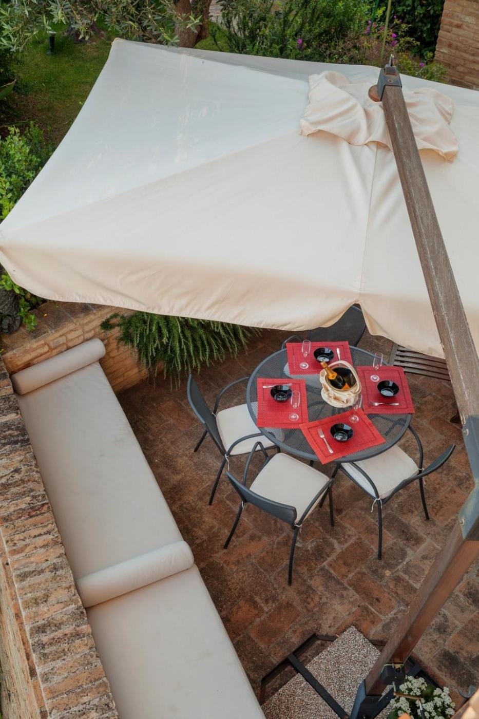 Historical Residence Patio - Sea View, Garden, AC Apartment in Cupra Marittima