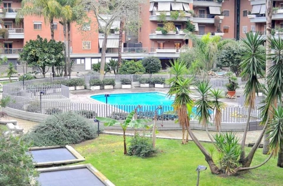 Pool view, Swimming pool, Inner courtyard view