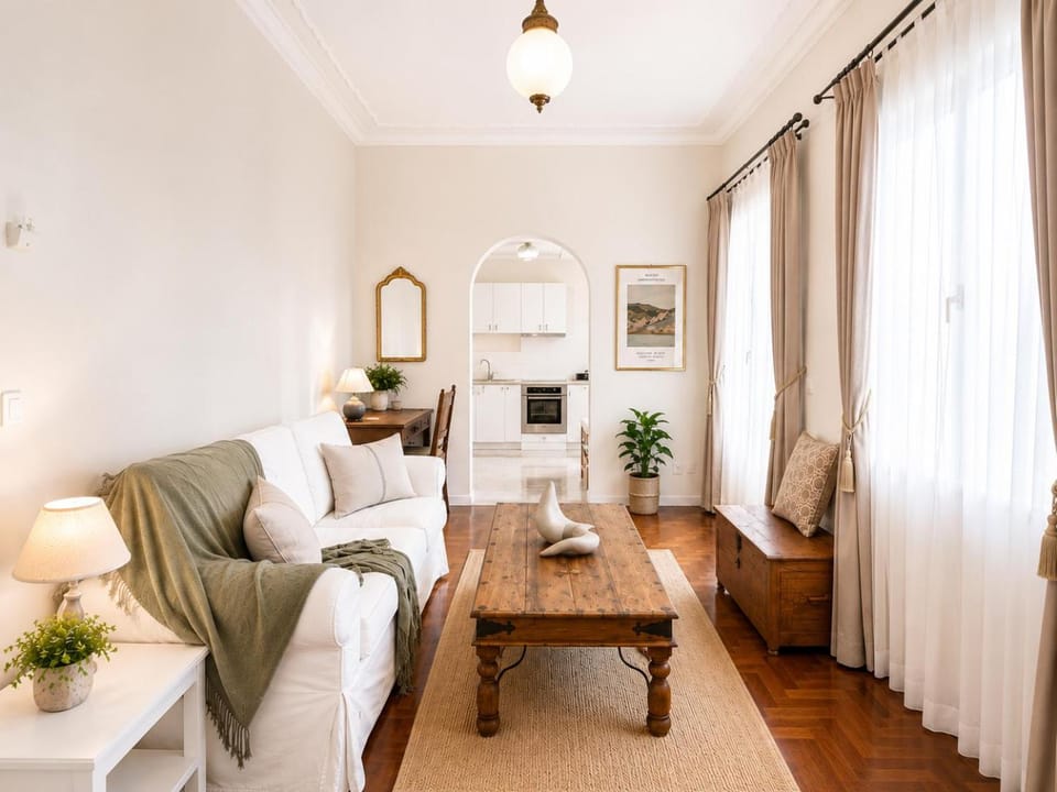 Living room, Photo of the whole room