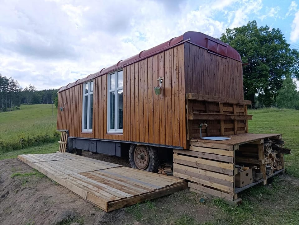 Útulná Maringotka Luxury tent in Czechia