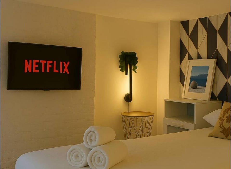 Bed, TV and multimedia