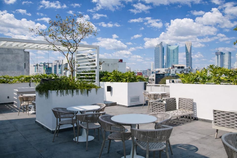 Loft in Roma Norte - Design, Rooftop and AC Hotel in Mexico City
