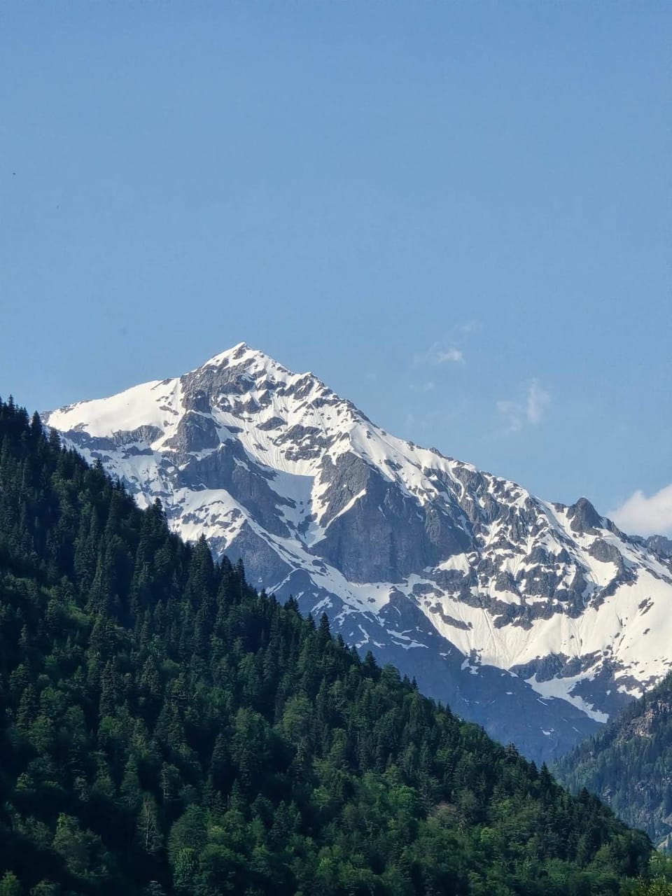 Day, Natural landscape, Mountain view