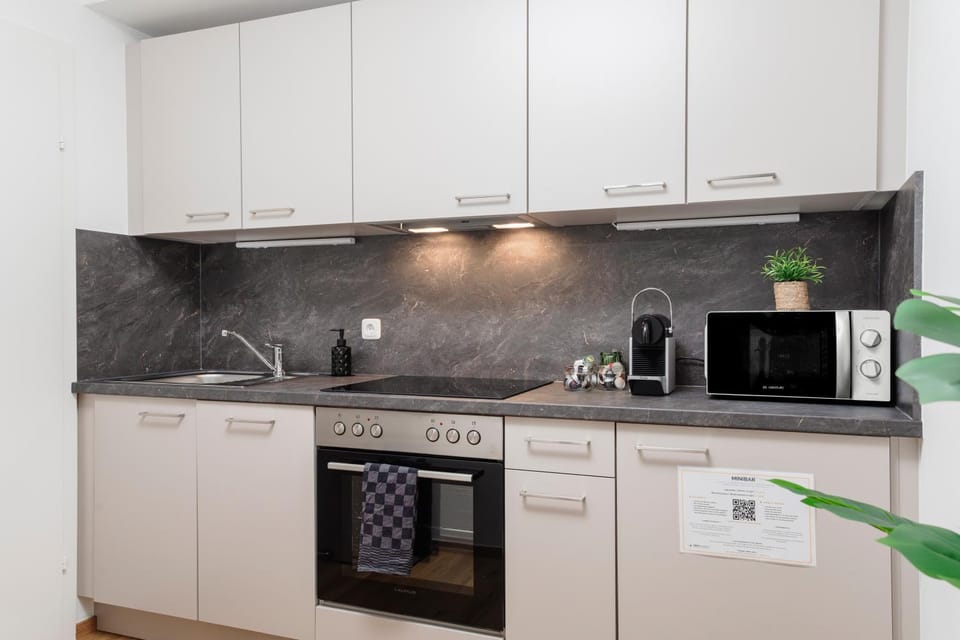 Coffee/tea facilities, Kitchen or kitchenette, dishwasher, minibar, stove, toaster