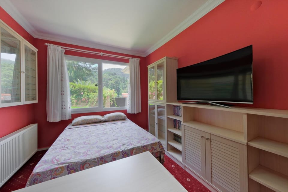 Bed, TV and multimedia, Bedroom