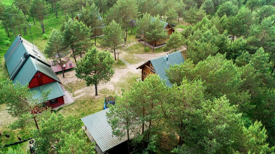 Property building, Natural landscape, Bird's eye view