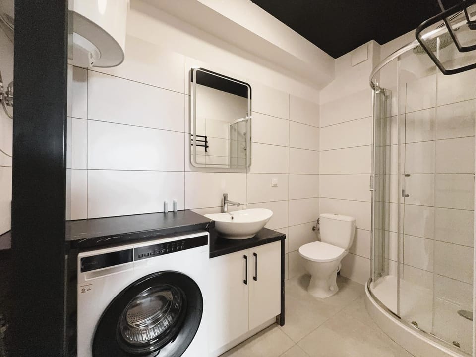 Shower, Toilet, Bathroom, washing machine