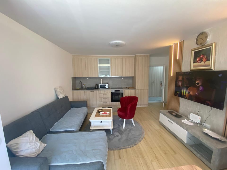Kitchen or kitchenette, Living room