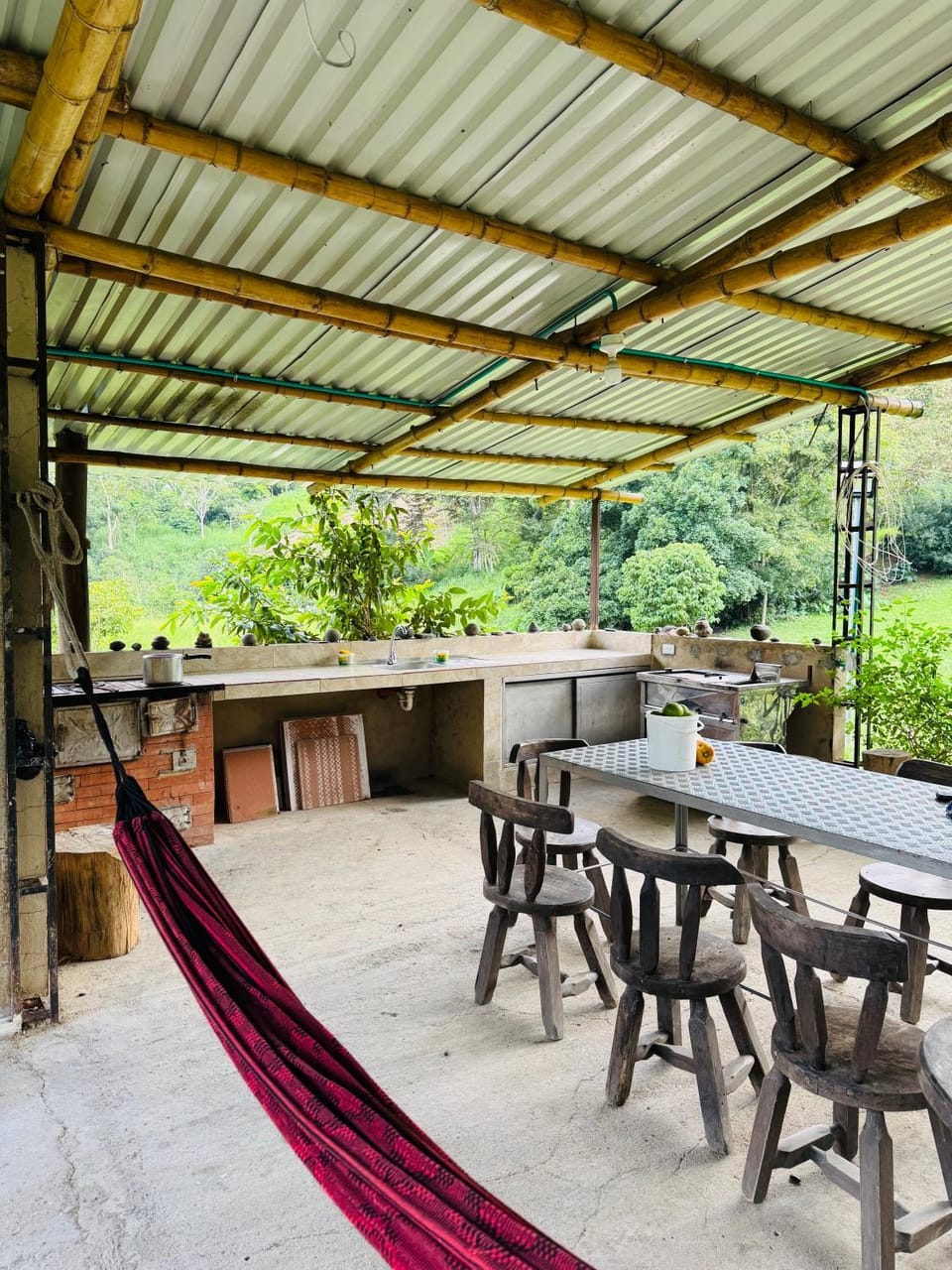Dining area, Communal kitchen