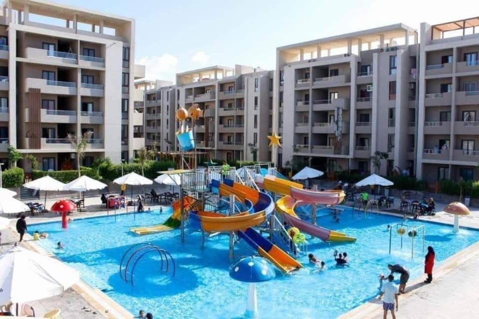 Children play ground, Aqua park, Pool view, Swimming pool, children