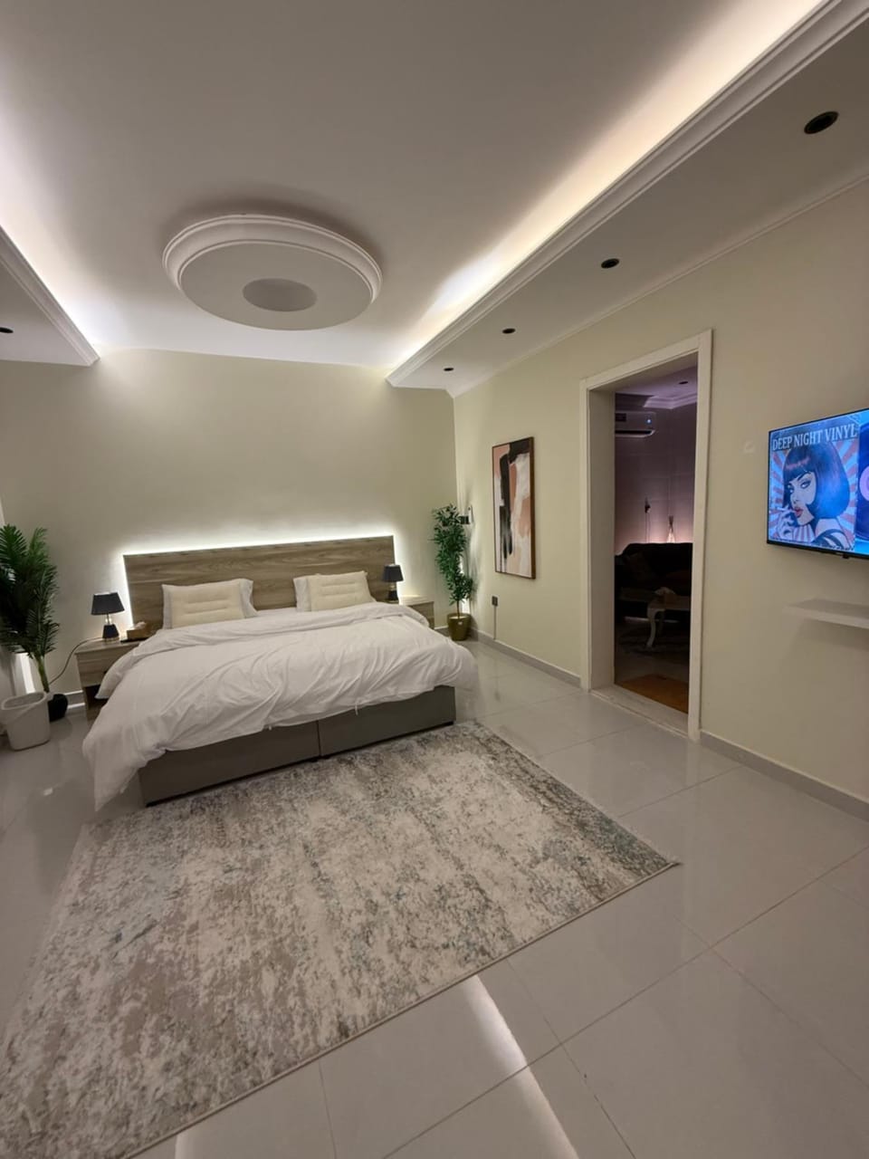 Living room, Bedroom